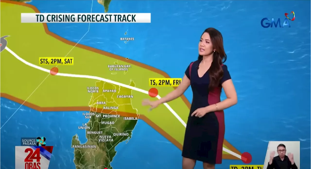 ‘Crising,’ napanatili ang lakas; Signal No. 1, nakataas sa 21 lugar