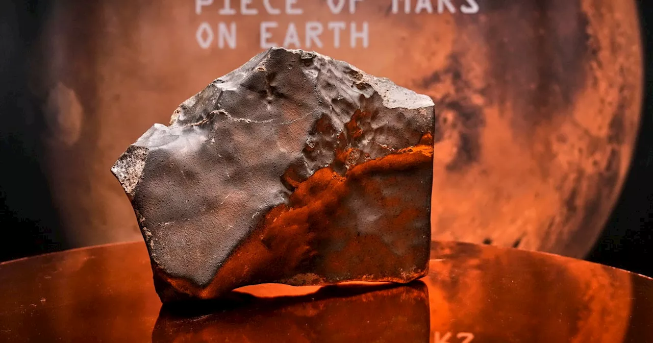 Largest Piece Of Mars On Earth Fetches Millions At Auction