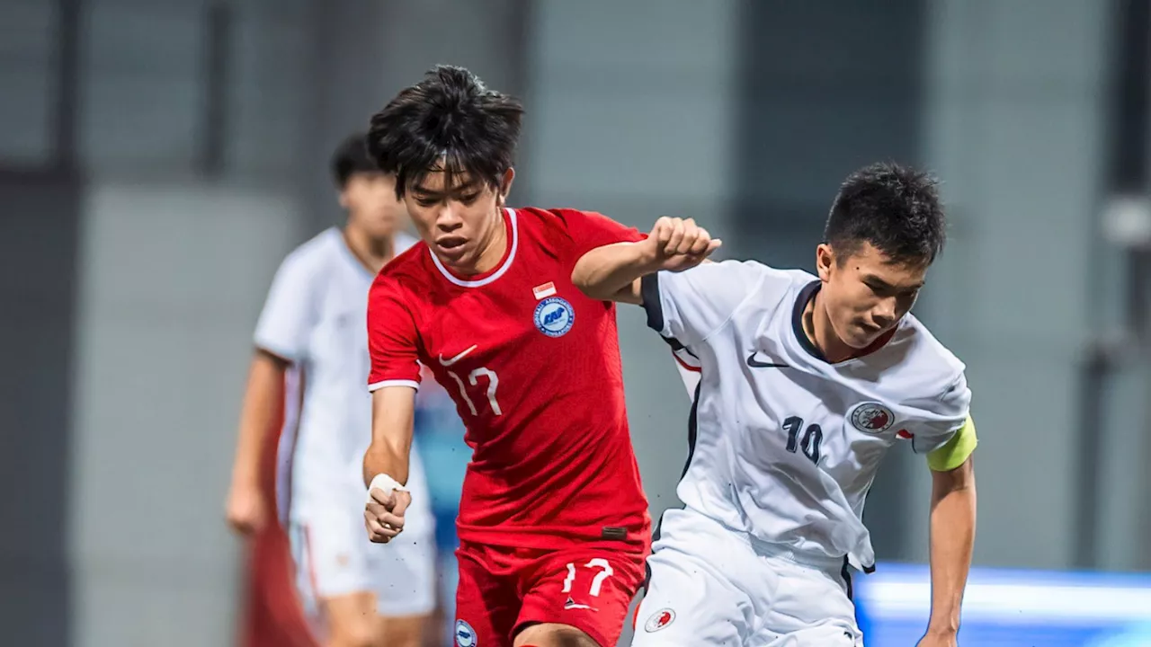 Singapore U16 boys triumph over Hong Kong in the Lion City Cup finale - Singapore News