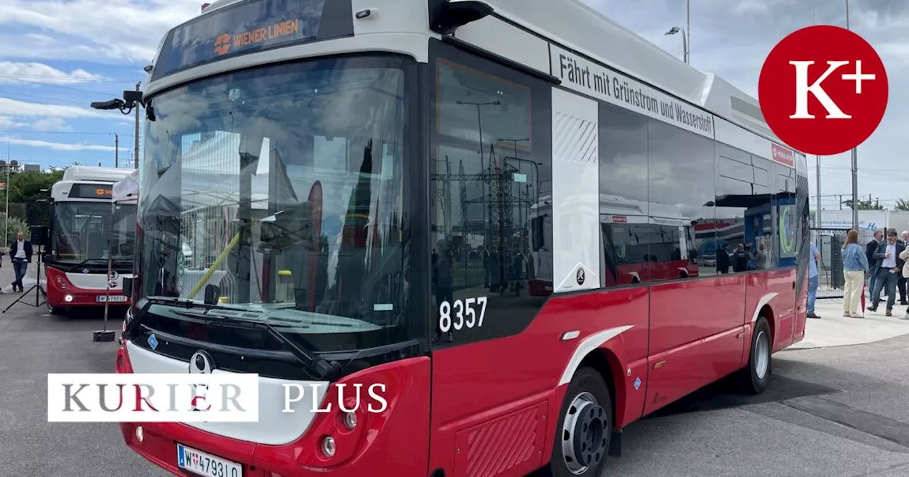 Neu bei den Wiener Linien: Busse, die mit Wasserstoff fahren
