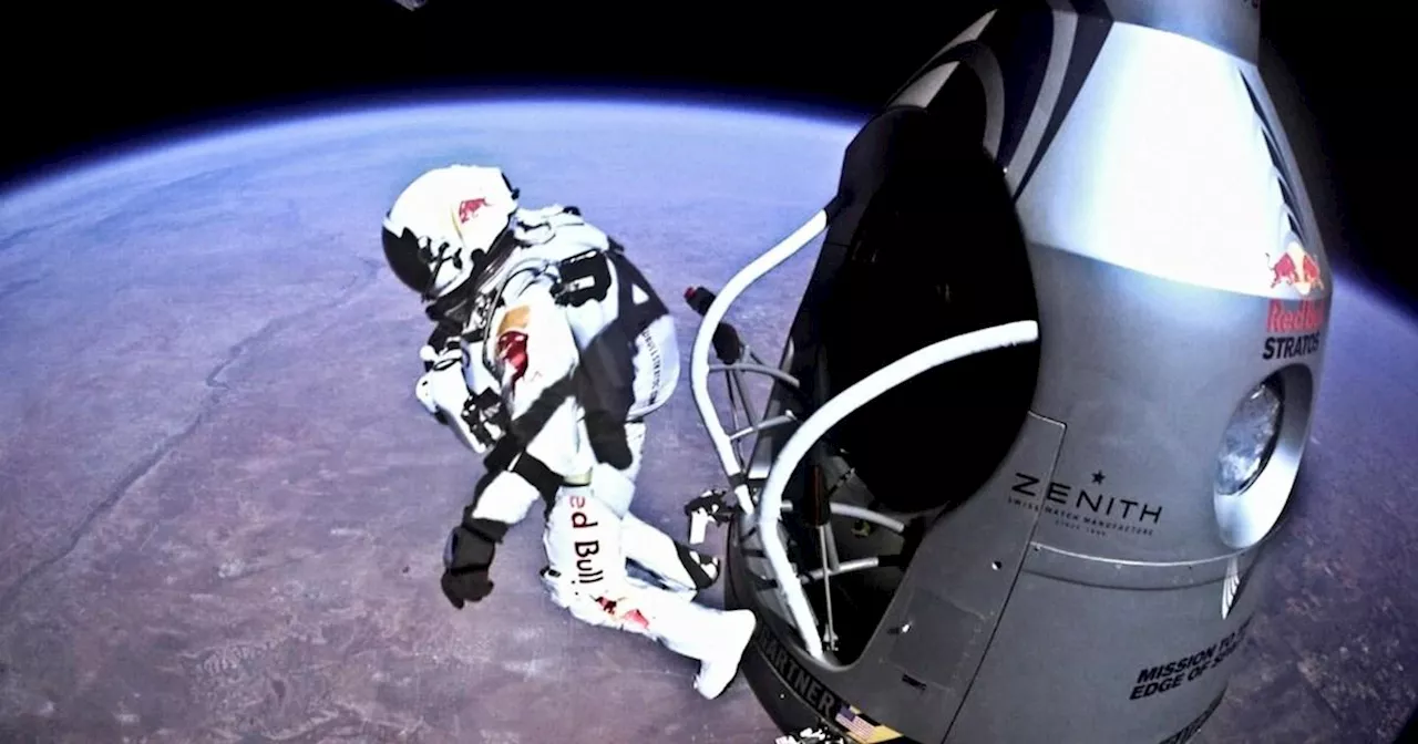 Daredevil who jumped to Earth from space is killed in paraglider crash 'into hotel pool'