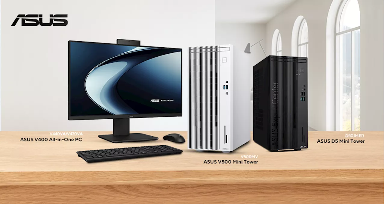 ASUS announces 2025 consumer desktops and AIO PC: Spec, features, and pricing Revealed