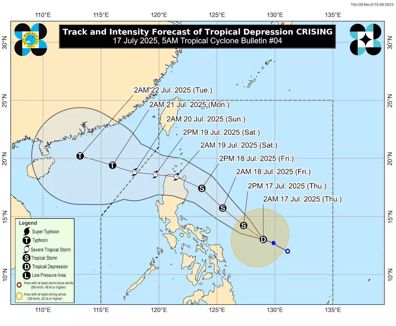 PAGASA raises Signal No. 1 in more Luzon areas amid ‘Crising’