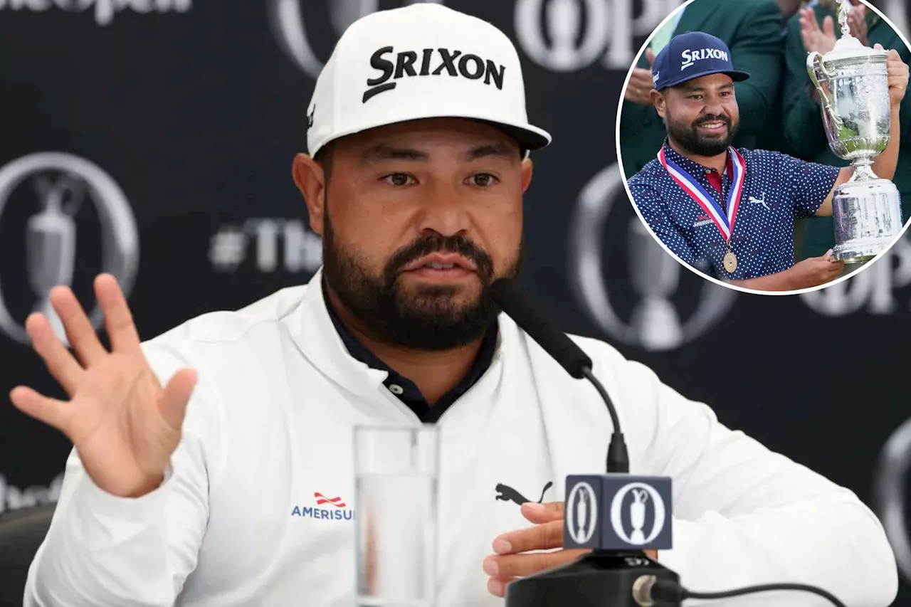 J.J. Spaun's US Open 'confidence' has him riding high into British Open
