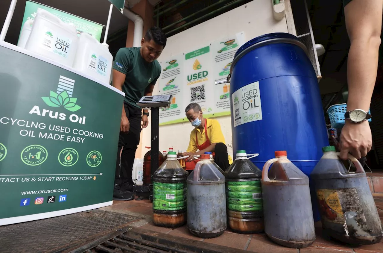 Penang oil wastes a cleaner alternative to help power up jets