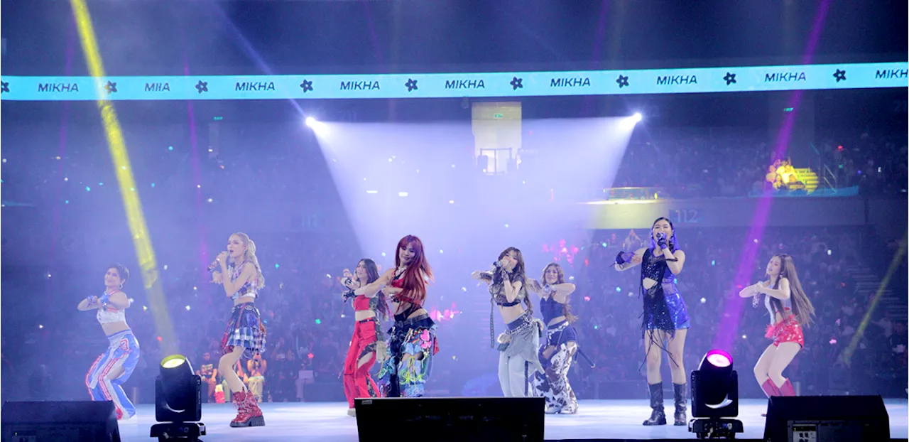 Bini’s colorful homecoming fan meet at SM MOA Arena