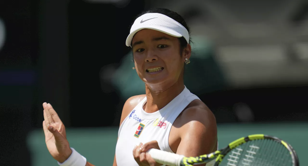 Eala in US Open main draw entry list