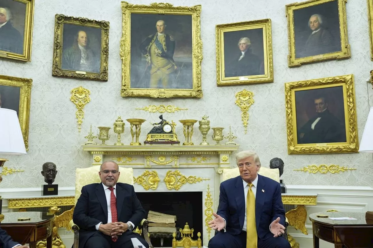 Trump hosts Persian Gulf leaders at White House as new violence raises questions about peace efforts