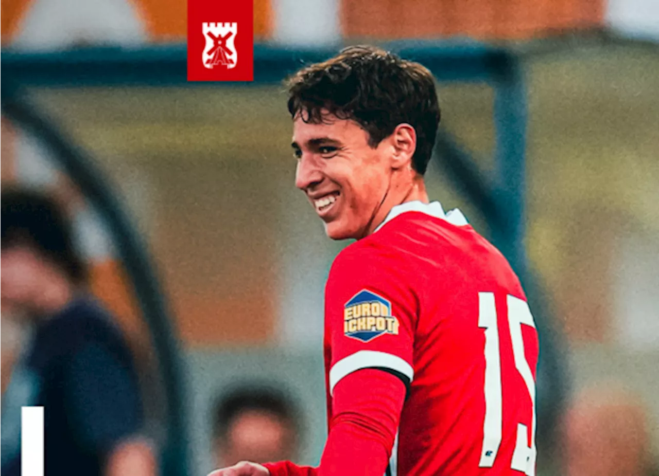 Mateo Chávez marca su primer gol en Europa con AZ Alkmaar en triunfo ante el Gent