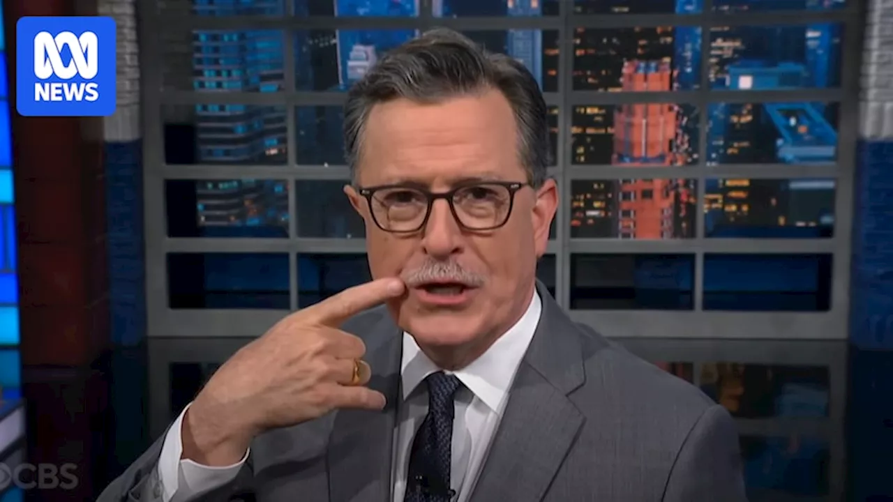 The Late Show with Stephen Colbert has been cancelled by CBS and will wrap up in May 2026