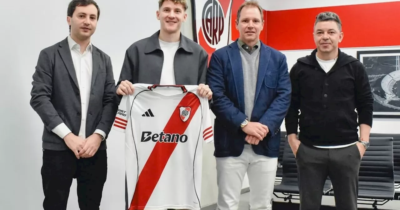 Colidio renovó con River y se sumó al club de las cláusulas de 100 millones de euros