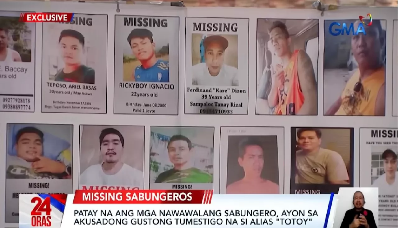 Gov’t looking into more than 30 individuals in missing sabungeros case