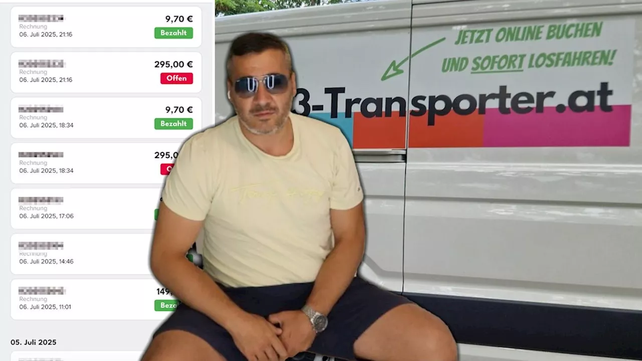 'Das Schlimmste, was es gibt!' - Nächstes Konto leer! Transporter-Fälle schockieren