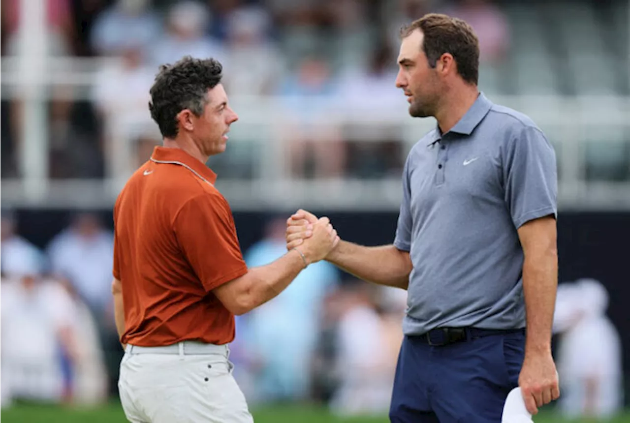 Bright British Open start for Scheffler; Rory 3 shots back