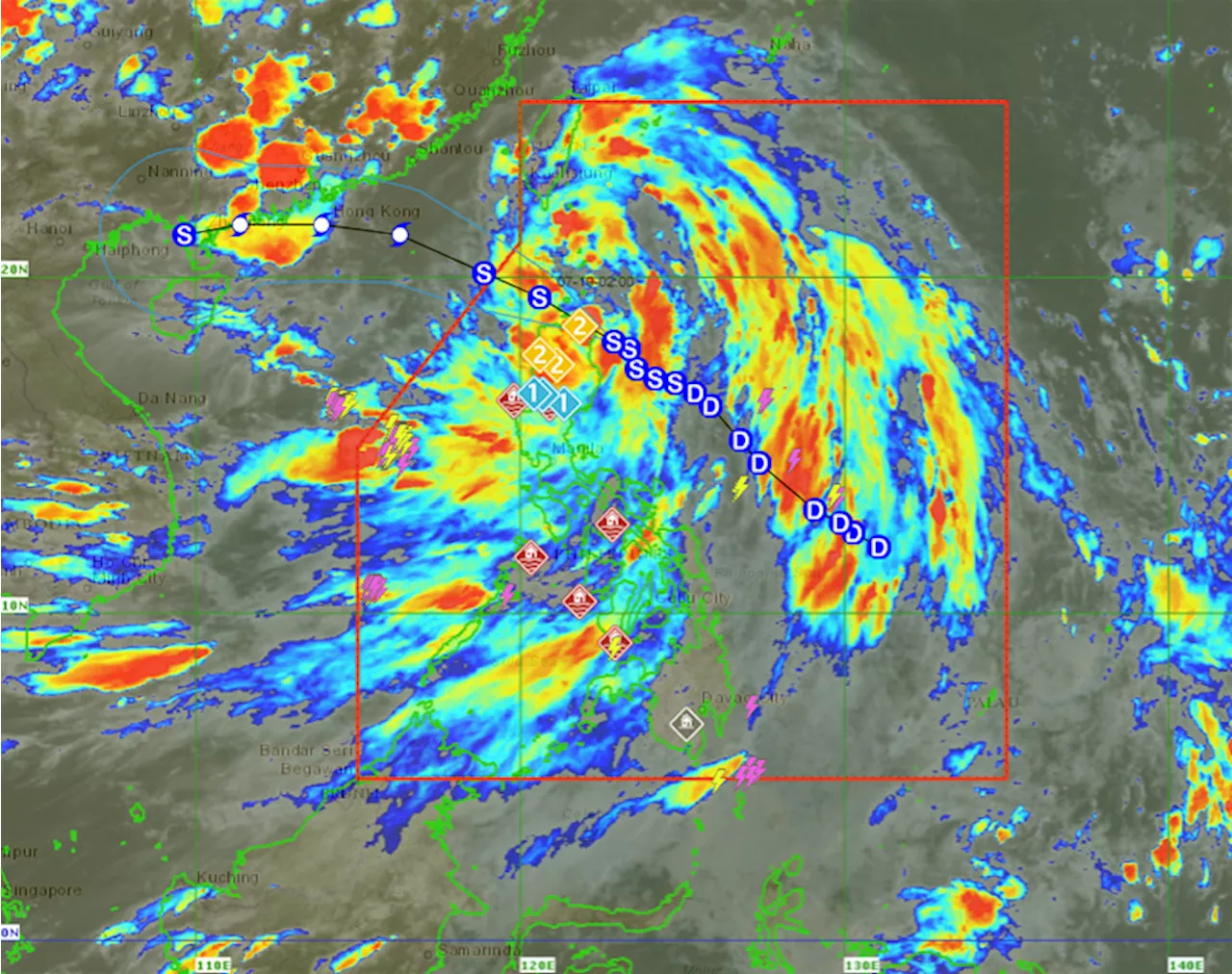 Stormy conditions imminent over northern Luzon as ‘Crising’ nears Cagayan