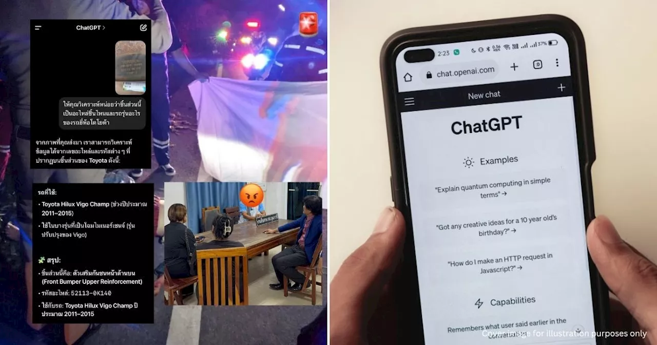ChatGPT Helps Thai Police Track Down Suspect In Fatal Hit-And-Run Incident