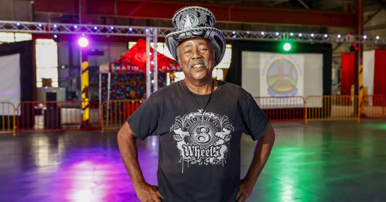 Presidio air hangar transforms into roller rink
