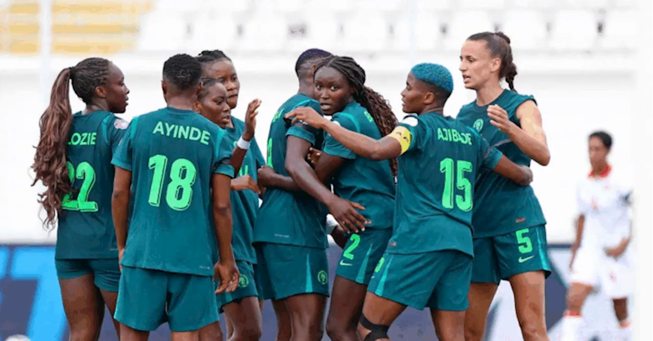 ‎Super Falcons demolish Zambia 5-0 to reach WAFCON semi-finals