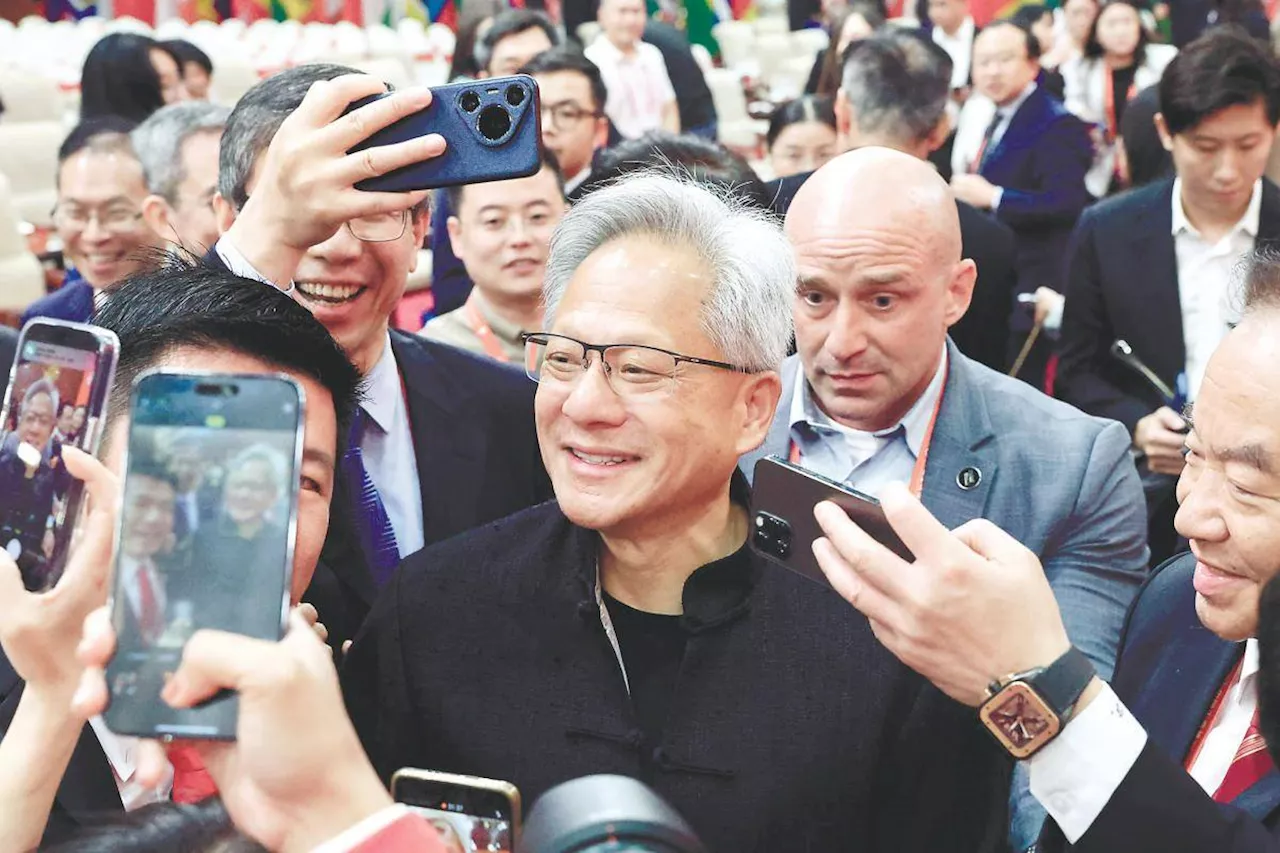 Nvidia CEO and China commerce minister discuss AI, investment