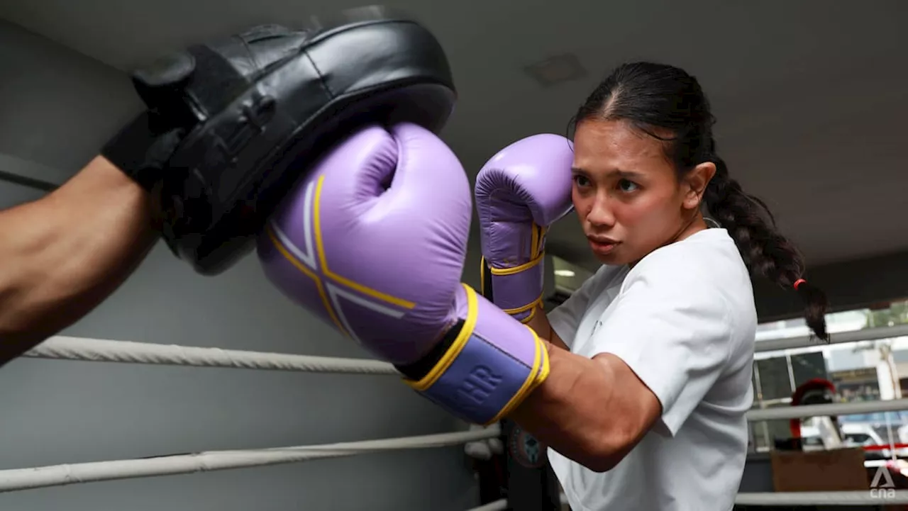 From knockouts to naptimes: Singapore boxer 'The Face' fights for glory and motherhood