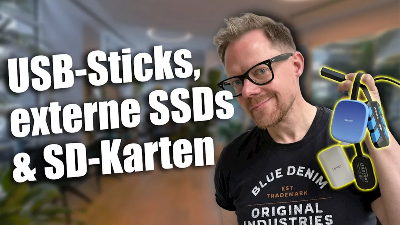 Externe SSDs und anderer Flash-Speicher