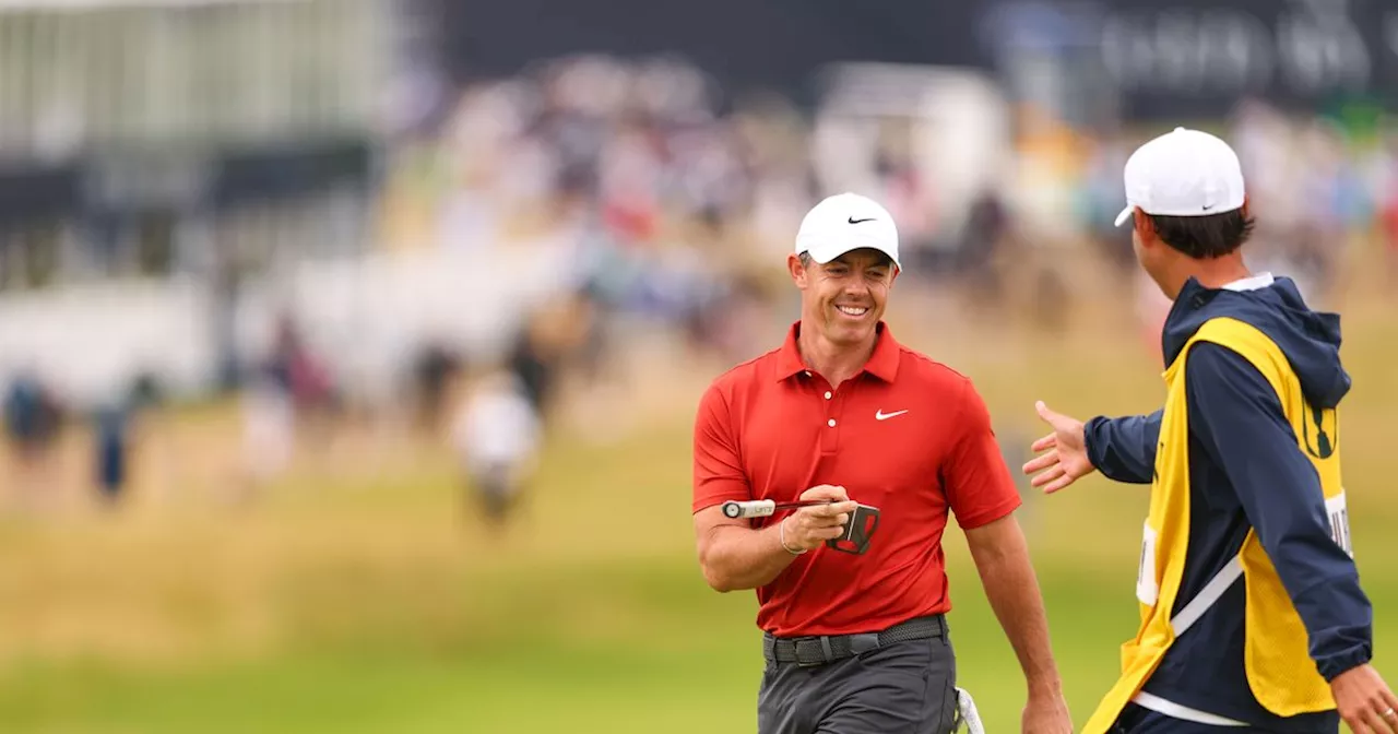 Rory McIlroy dubs Scottie Scheffler 'inevitable' after joining chase in The Open