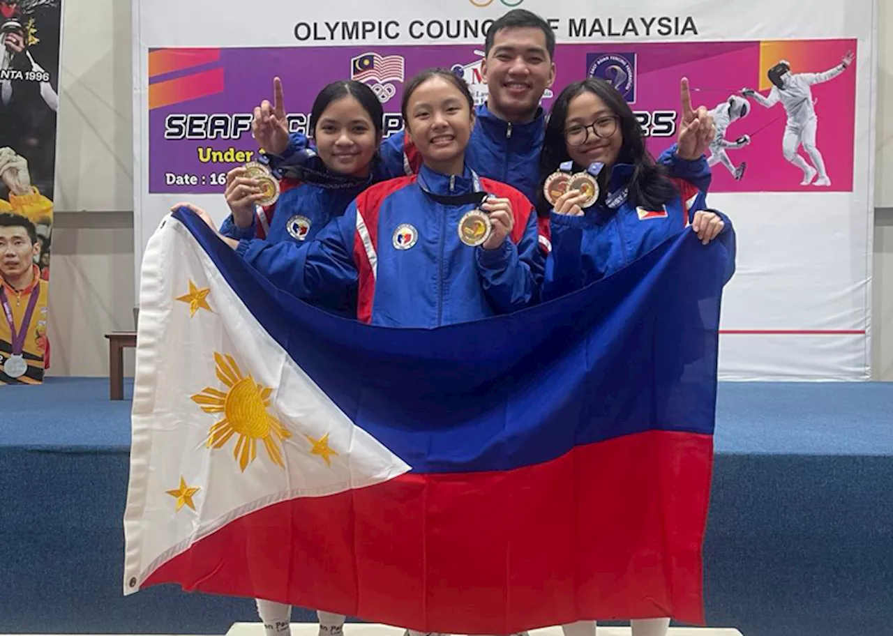 UE fencers test mettle in SEAFF cadet and junior