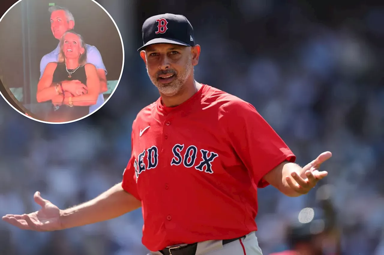 Red Sox manager Alex Cora attended viral Coldplay concert with kiss cam scandal