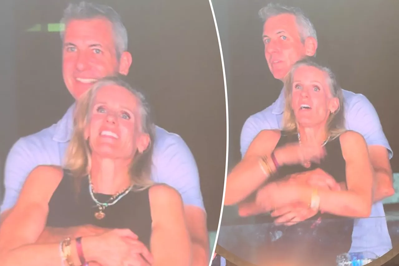 Astronomer CEO Andy Byron and HR chief Kristin Cabot caught kissing in new Coldplay concert video