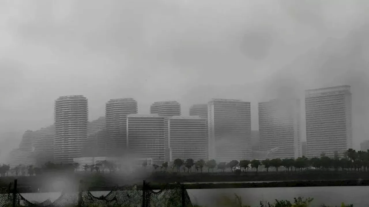 China's southern province is on alert as Typhoon Wipha enters South China Sea