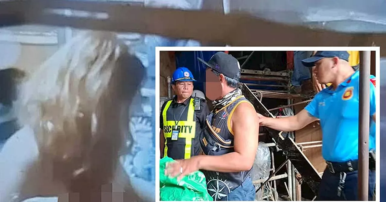 Construction worker nga namuso sa kauban, gisikop