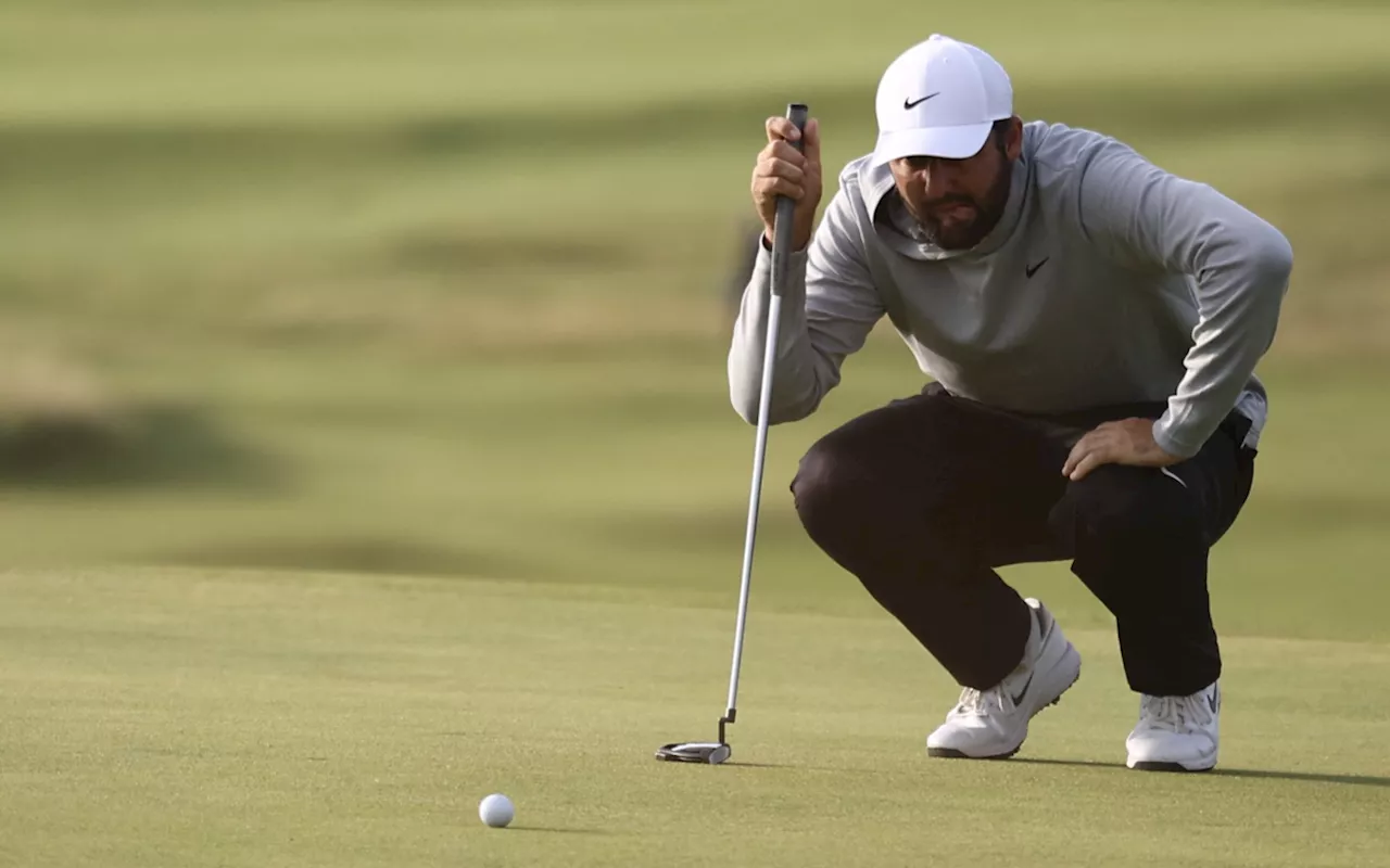 Imperious Scheffler surges into British Open lead