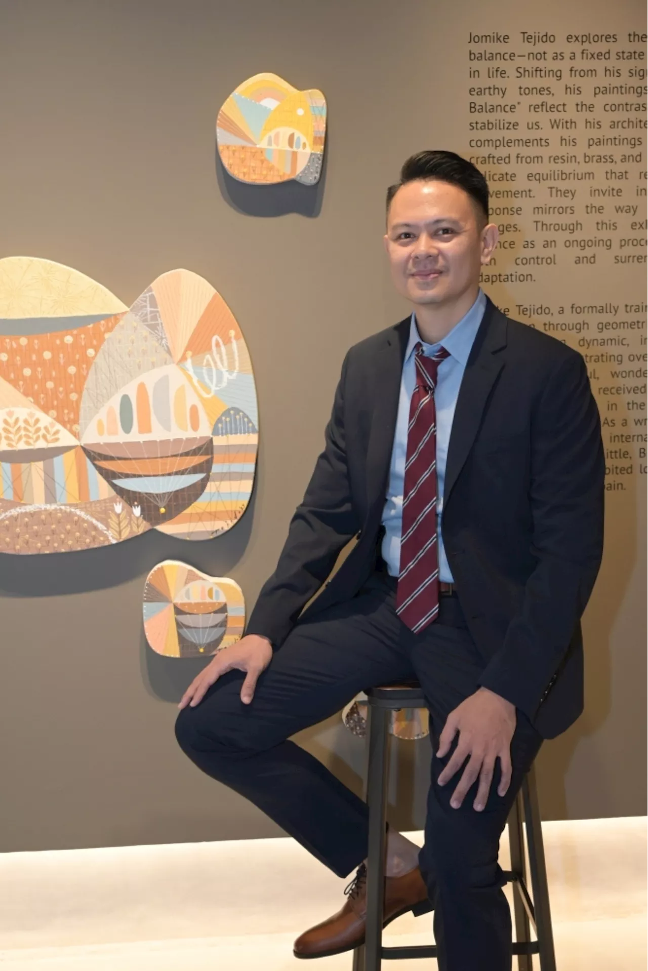 Jomike Tejido’s ‘Celestial’ shines at Art Lounge Manila