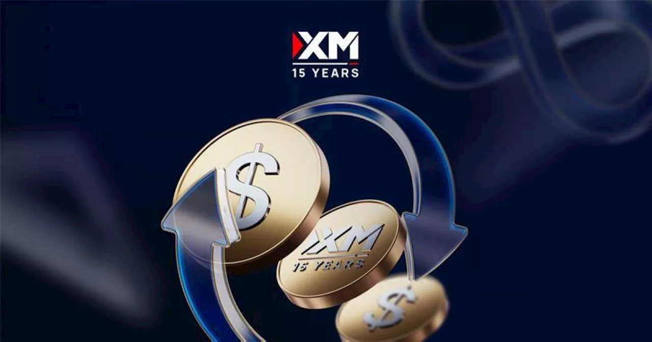 XM gives unlimited trading cashback for its 15th anniversary