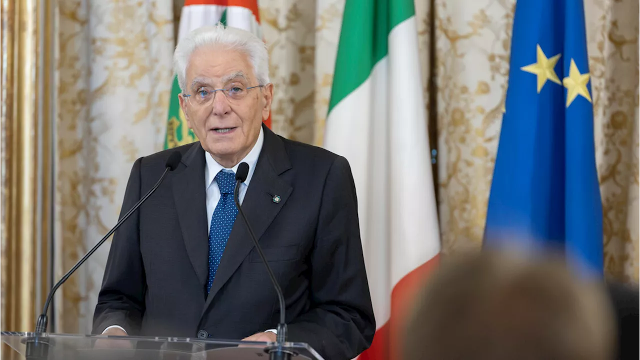 Mattarella: 'L'Italia è solida, ora serve uno sforzo corale'