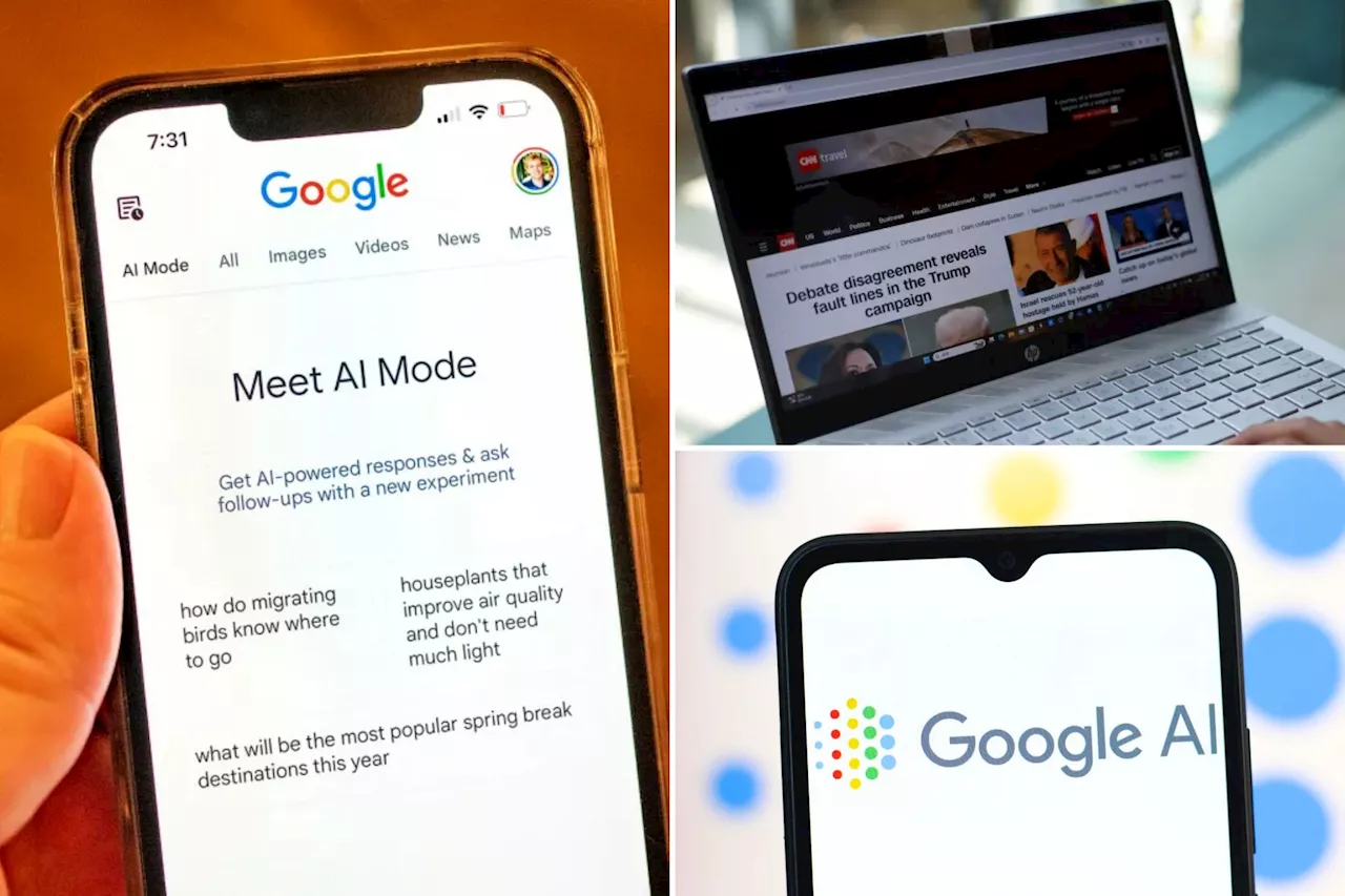 Top news sites suffer drastic drop in web traffic since Google added AI search -- with some plunging 40%