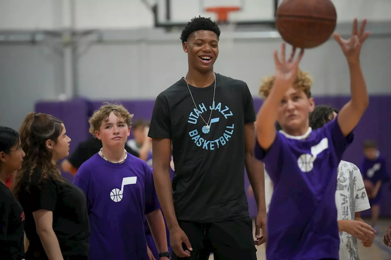 Here’s how Ace Bailey has looked in his first practices with the Utah Jazz