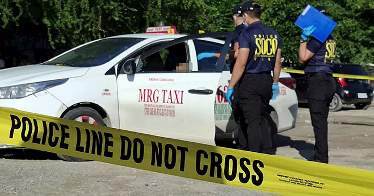 Taxi driver shot dead in alleged robbery