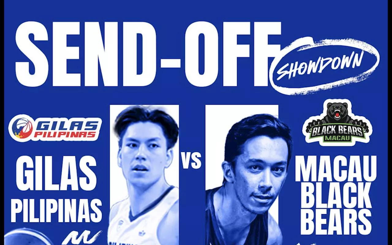 Gilas battles Macau on July 28 at Big Dome