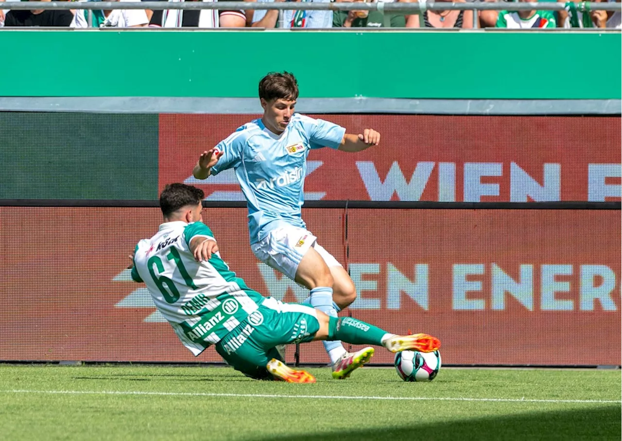 1. FC Union Berlin gewinnt bei Rapid Wien erstmals nicht in der Vorbereitung
