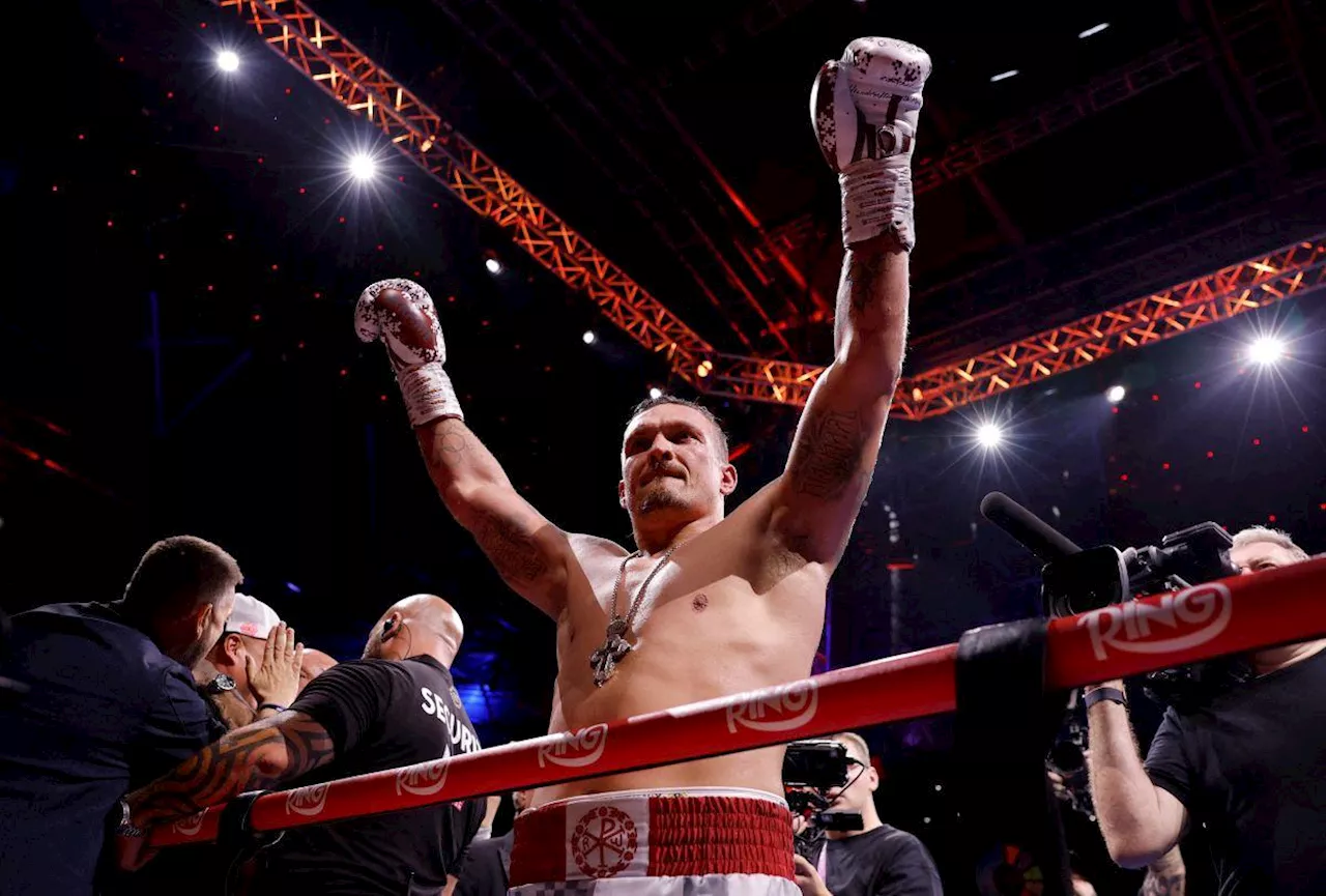 Usyk demolishes Dubois with fifth-round knockout to reclaim undisputed crown