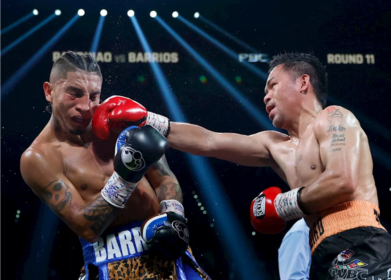 Pacquiao defies Father Time, open to rematch vs. Barrios