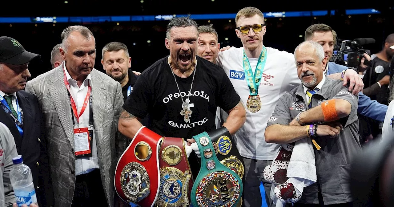 Endgültig «Legende»: Usyk feiert nächsten K.-o.-Sieg