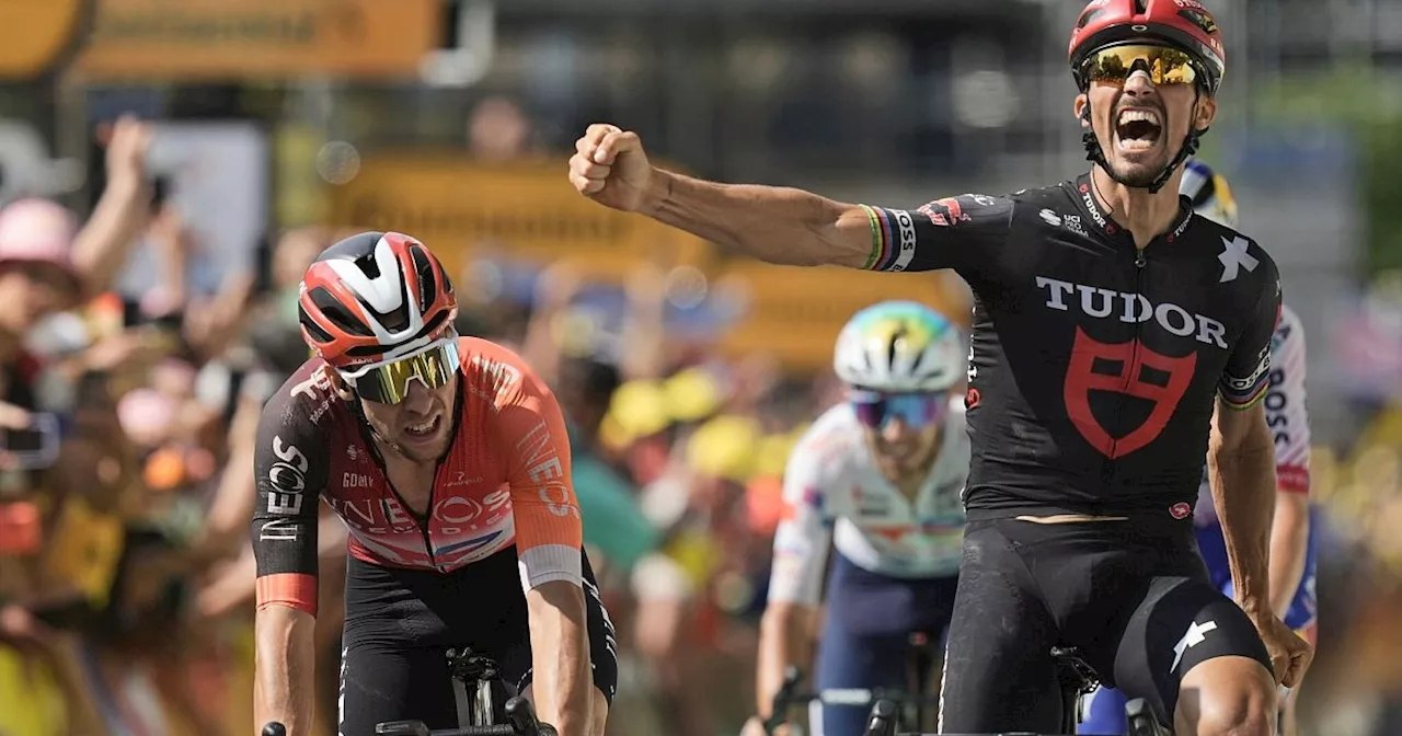 «Wie ein Idiot»: Alaphilippe jubelt über vermeintlichen Sieg