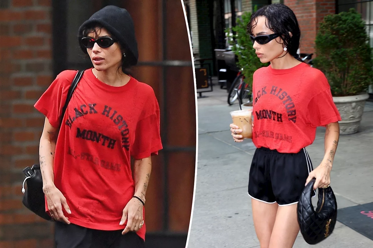 Zoë Kravitz sparks concern over 'malnourished' appearance during NYC outing: 'Too thin'