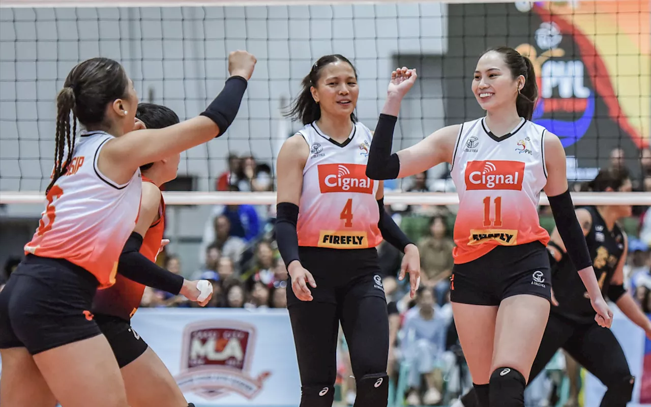 Cignal advances to QF, sweeps ZUS in Iloilo