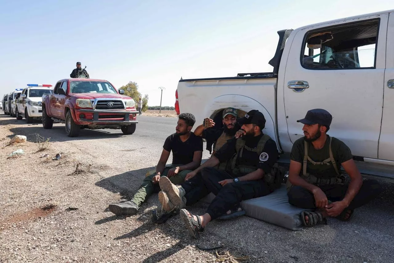 Fighting in Syria stops after militias flee