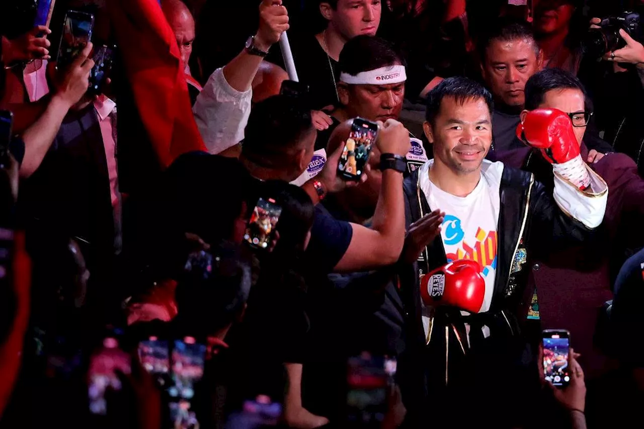 Manila crowd celebrates Pacquiao’s boxing comeback despite draw