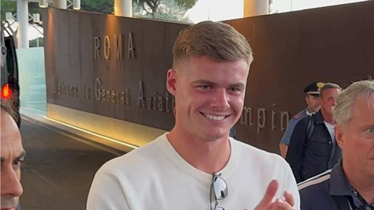 Ferguson, la gemma irlandese paragonata a Vieri è arrivata ed è già idolo dei tifosi della Roma