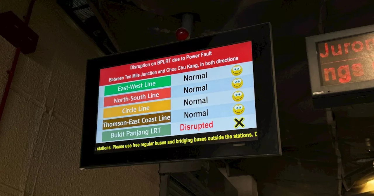 Bukit Panjang LRT outage: Fault linked to newly installed power system, says SMRT